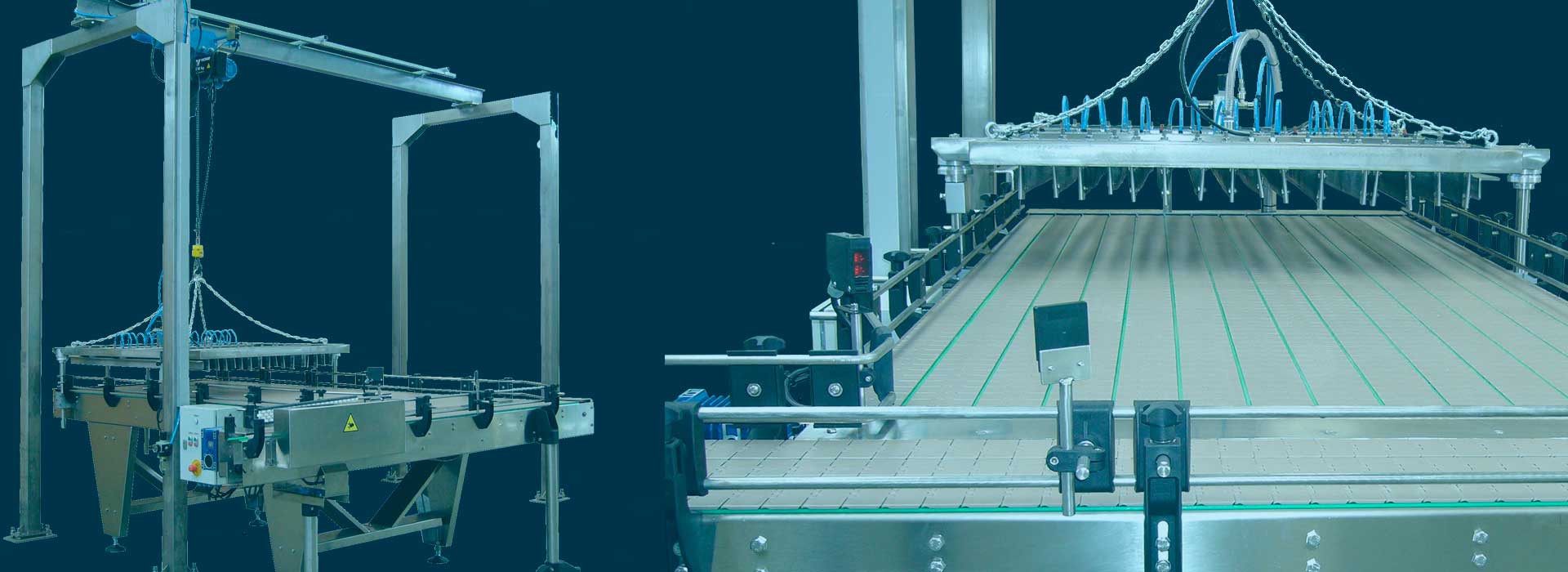 Cabecera Despaletizadores Automáticos y Semi Automáticos